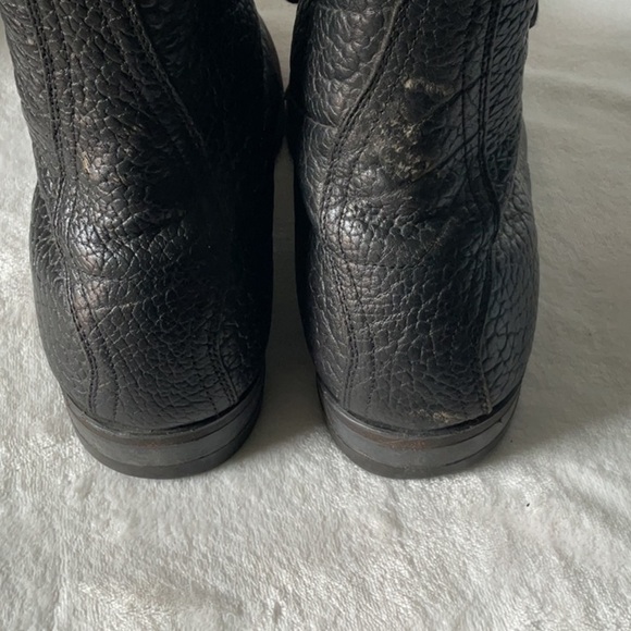 Brahma 80’s vintage Black Lace Up Boots Timeless Design - Picture 2 of 5